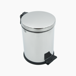 Χαρτοδοχείο Inox Χρωμέ 5 lt 08.110.307